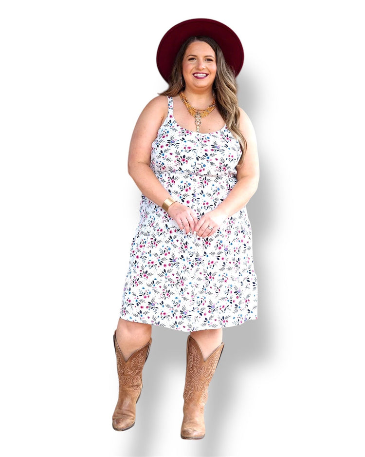Amanda Tiered Tank Dress