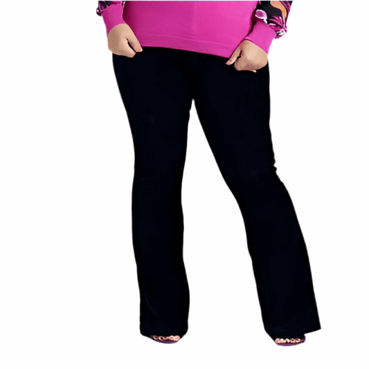 Kylie - Solid Black Stretch Cord