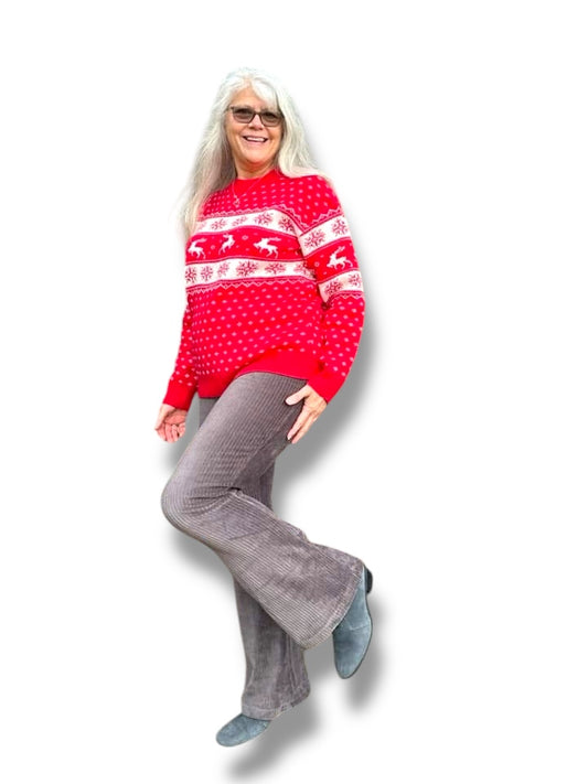 Kylie - Solid Pavement Charcoal Stretch Cord