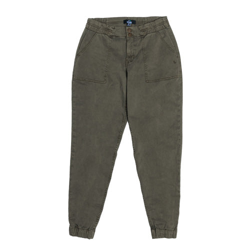 Patch Pocket Pant - Solid Olive