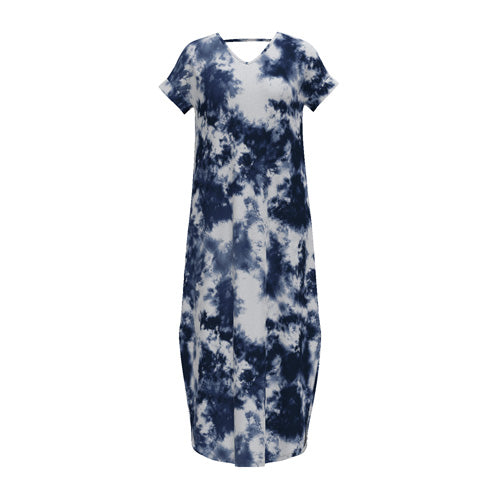 Macy - Navy White Wash